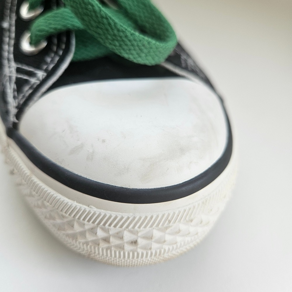 Green Bay Packers Canvas Low Top Sneakers Black Green Women's Size 39 8.5 E-LOV - Picture 11 of 12